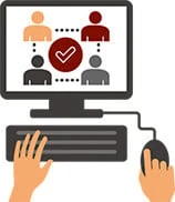 Онлайн отбор кандидатов, управление удаленной командой за компьютером